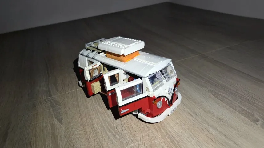 1332pcs Technical T1 Camper Van Bus Car Building Blocks Vehicle Assemble Model Fit MOC Set Bricks Toys For Boys Girl Gifts photo review