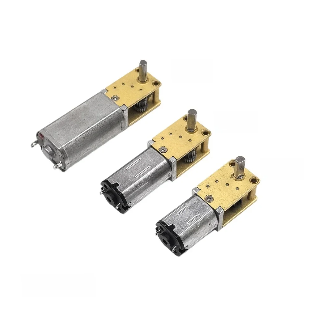 Mini N20/N30/N50 w całości z metalu przekładnia silnik z przekładnią DC 3 V-12 V wolna prędkość wysoki moment obrotowy z samoblokującym się robotem DIY — zdjęcie 2