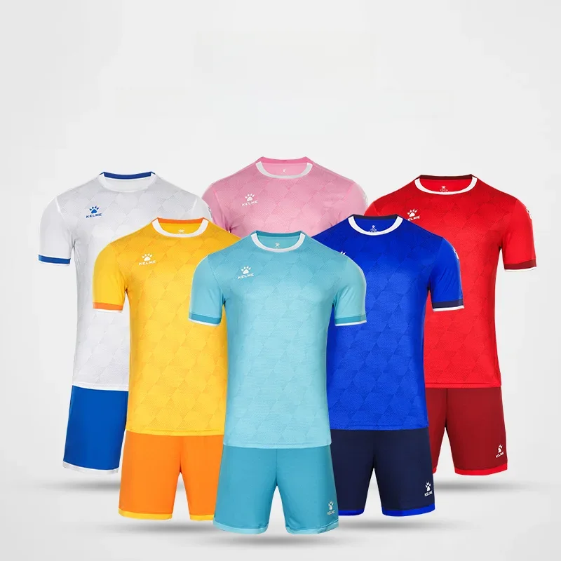 Maillots de football KELME pour hommes, uniformes de football pour enfants, survêtements, vêtements de sport, personnalisation de maillots et shorts d'équipe de football, ensemble de football