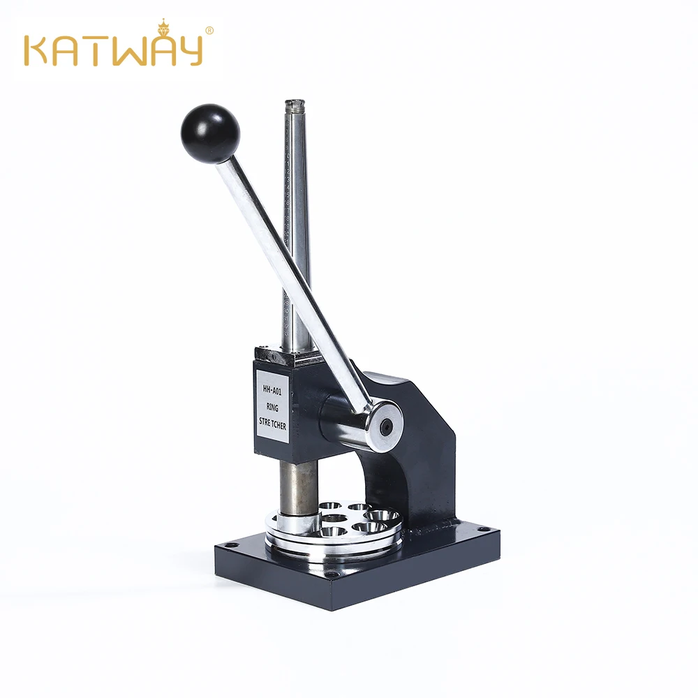 KATWAY Ring Sizer Stretcher Enlarger Mandrel Tool Round Oval Bangle Expander For Jewelers Jewelry Making Machine Tools HH-A01