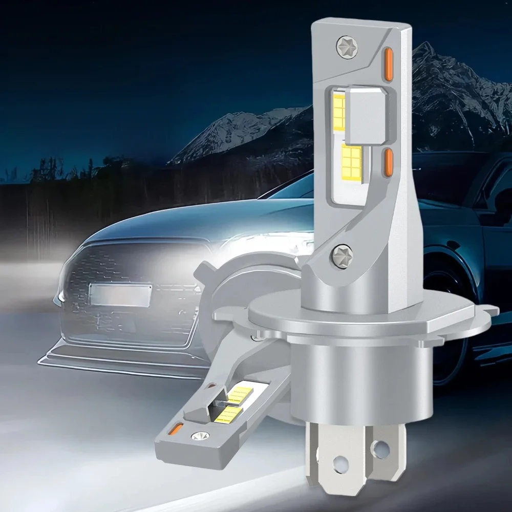 300W Hoge Lumen Led Licht Blubs Verbeterde CSP Chips Plug en Play Auto Koplamp Canbus Foutloos 6500K Vervanging Koplampen - afbeelding 2
