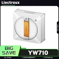 Liectroux YW710 Window Cleaning Robot, Double Water Spray, Remote and App Control, 2500Pa Suction, Low Noise, 360° Guide Wheel