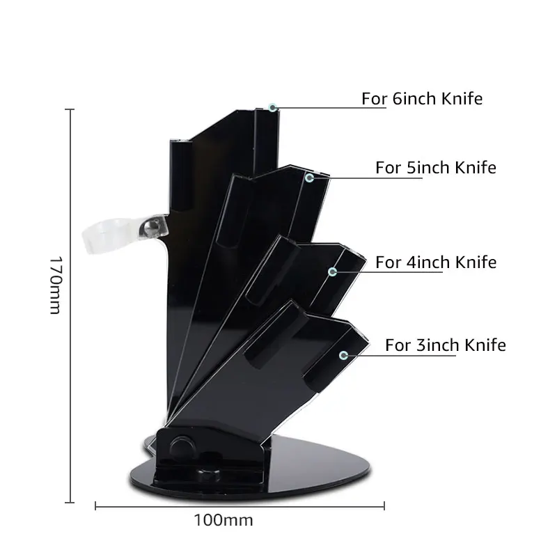 Ceramic Knives Set with Holder+Peeler 3 \