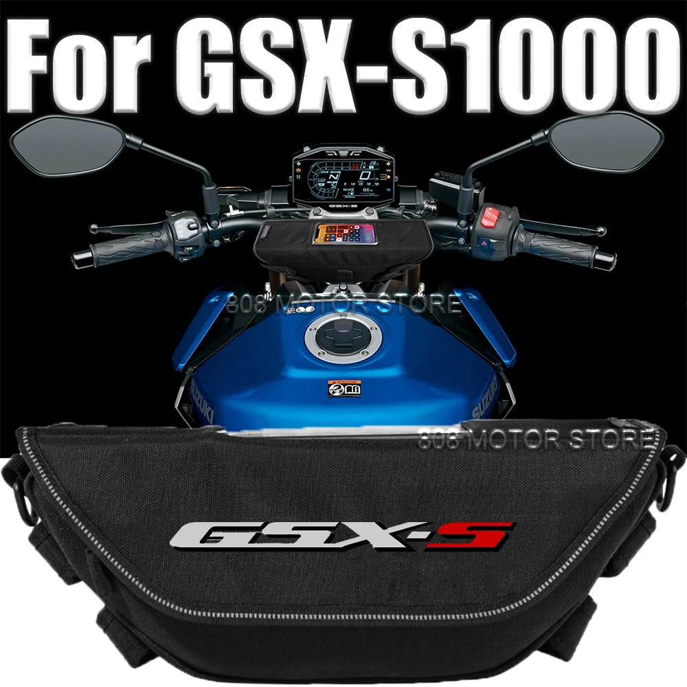 For GSX-S1000 Motorcycle Accessories Tools Bag Waterproof and Dustproof Convenient Travel Handlebar Bag