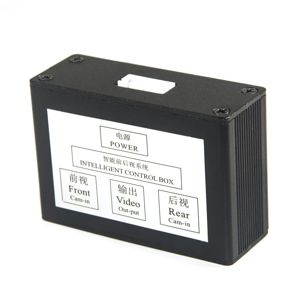 จอดรถกล้อง2 Way Channel วิดีโอกล่องควบคุมสวิทช์อัตโนมัติด้านหน้าด้านหลังแปลง Blind Zone ซ้ายขวา