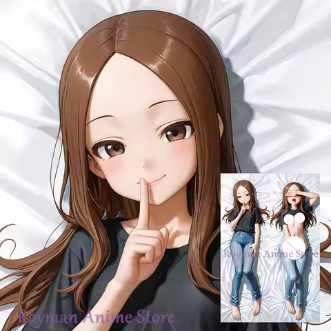 Dakimakura Nishikata Loli Anime Double-Sided Print Life-size Body Pillow Cover Halloween Christmas Decoration