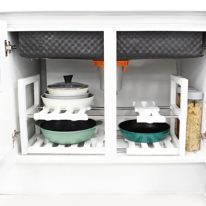 가쯔 길이조절 씽크인 주방선반 1개 외 모음전[1 kitchen shelf, which is a katsu length adjustable think-in collection]