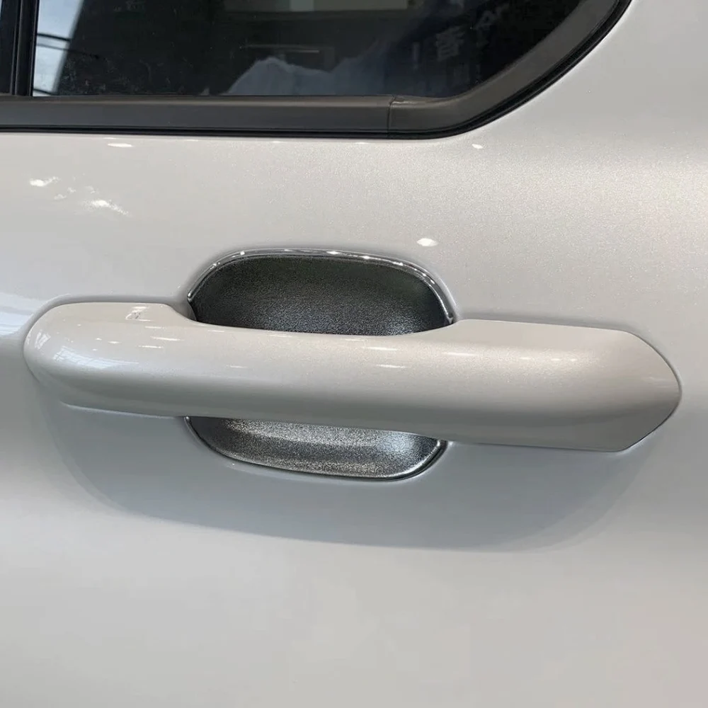 

Accessories For 2021-2025 Ford Explorer Exterior Door Handle Cover Trim Stickers Chrome Matte 4pcs