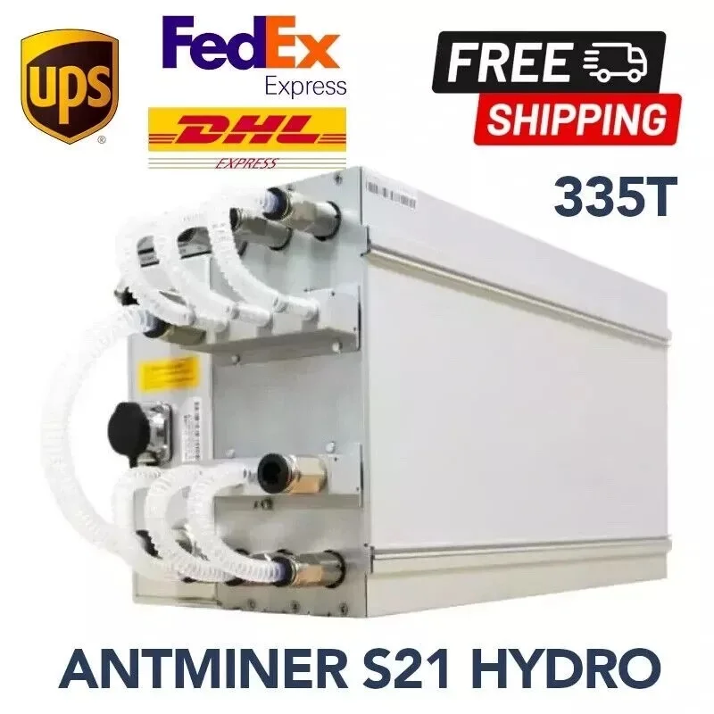 SM Новый Bitmain Antminer S21 Pro Hyd 335Th/s 5360W Asic Bitcoin