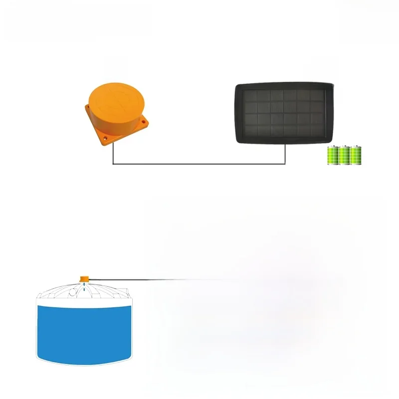 Moray ME201WSP Solar Panels Remote Smart Home WIFI Remote Ultrasonic Real-time Water Tank Monitor Level Sensor