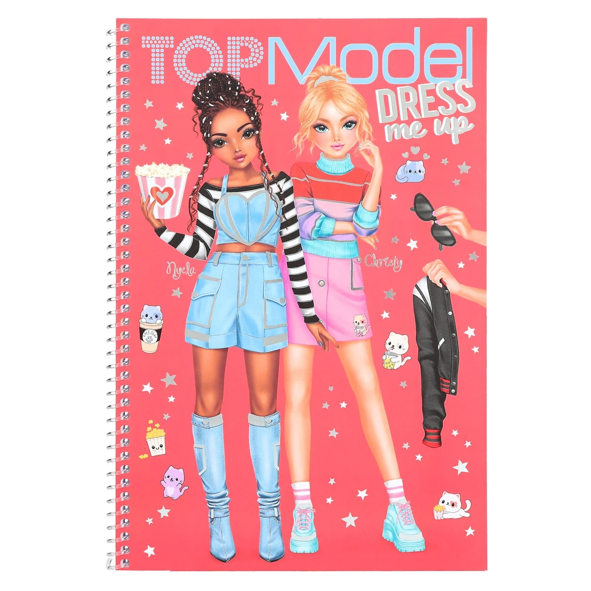 Top Model sticker notebook Dress Me Up Cutie Star, 0012433, original, boys, girls, shop, official license, original gifts