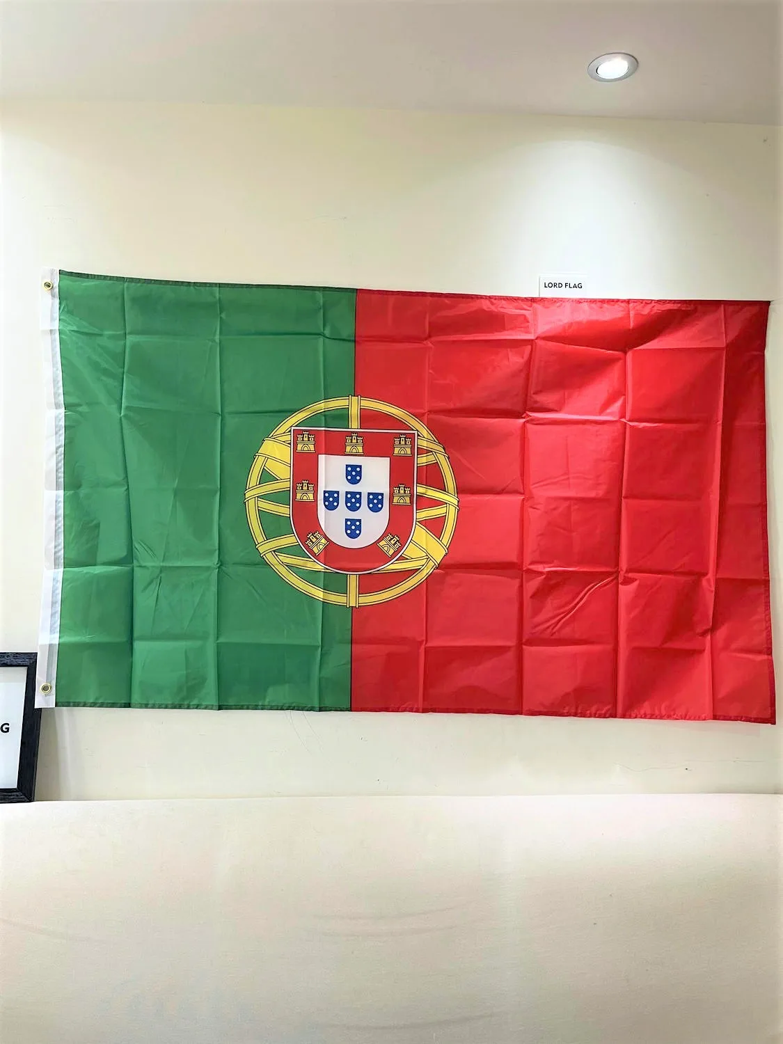 Portugal Flag Portuguese Republic Banner Pengiriman 90X150cm Hanging Polyester Portuguesa Portgual National Flags For Decoration