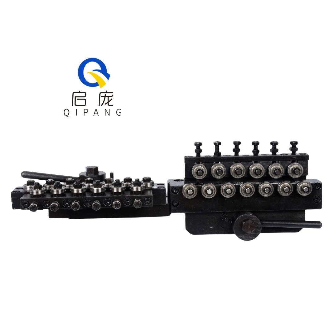 

QIPANG φ 16 mm 26 Stainless V-grooves Rollers Handle Operation Black 0.5 - 0.8 mm Wire Special High Quality Wire Straightener