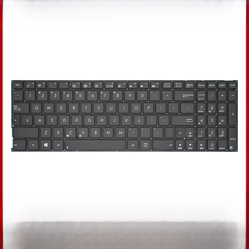 Nowa amerykańska rosyjska klawiatura SP do laptopów ASUS A556U K556U X556U F556U X756U R558UA VM591 CM591U VM591UV VM591UF/UR FL5900U/UQ/UB — zdjęcie 2