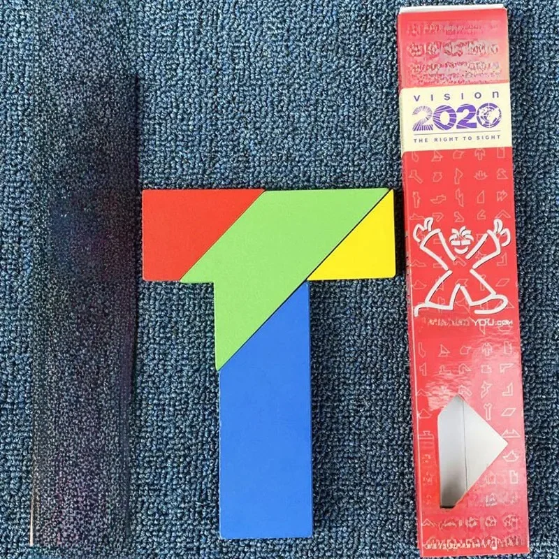 Puzzle Tangram en bois Montessori, motif géométrique, soulagement du Stress, Interaction familiale, jouets éducatifs pour enfants, nouvelle collection
