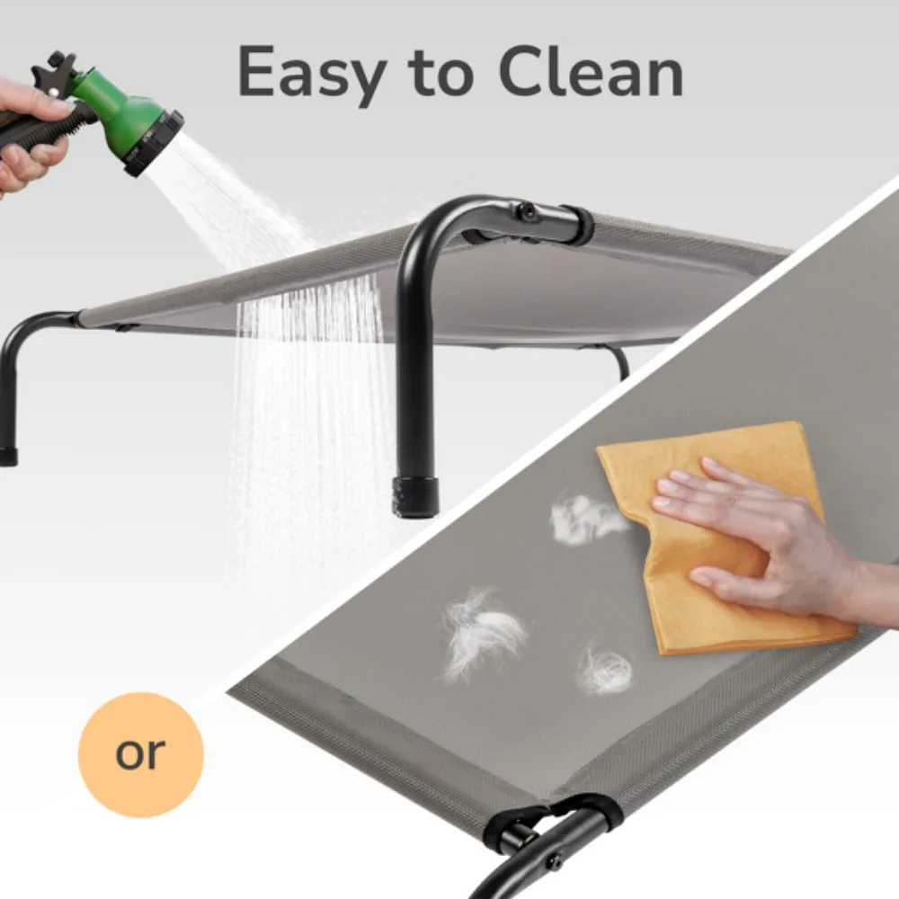 Portable assembled pet bed for cats and dogs for indoor outdoor picnic camping training