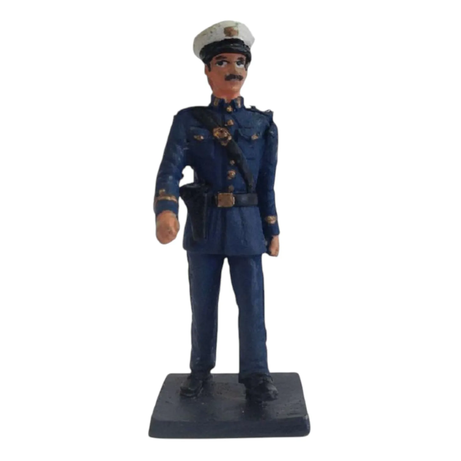 Alymer, #23 Soldado de Plomo Oficial Infante de marina 1936-1939, Escala 1:32 Aprox. 54 mm. Altura, Colección 1936 - 1939 Guerra Civil Española, Pintado a Mano, En Cápsula Original (Puede Estar Deteriorada)