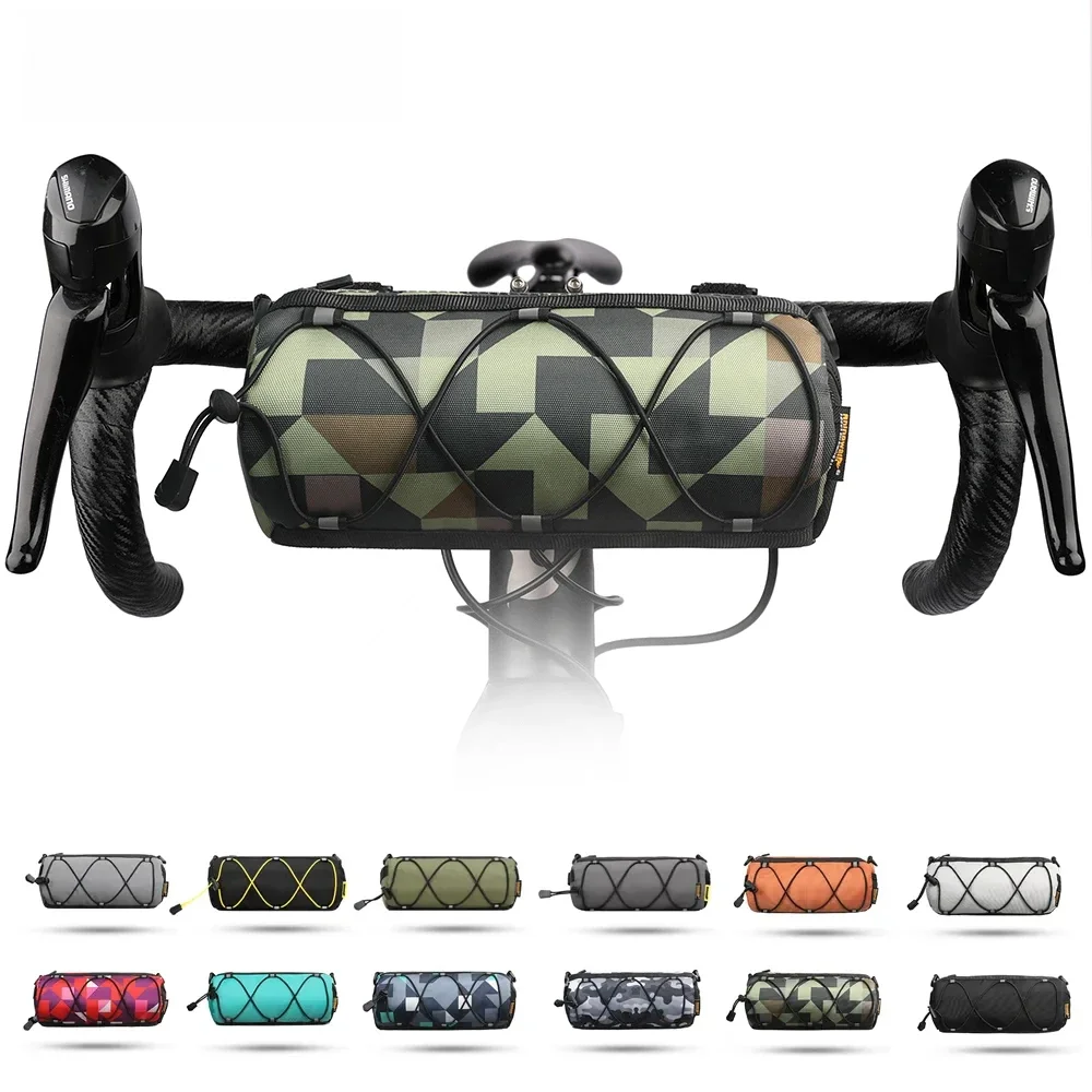 AliExpress Rhinowalk Bicycle Handlebar Bag  2.4L High Visibility Reflective Bike Bag or Other Colors MTB Road Cycling Bike Frame Tube Bag
