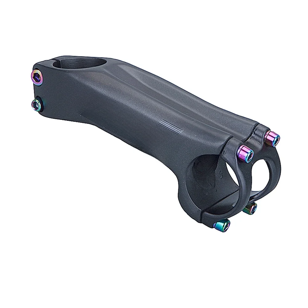 AliExpress BALUGOE T1000 Carbon MTB mother bike 6/17 grade 31.8MM Road Bike carbon stem positive and negative Cycling parts Bicycle Stem