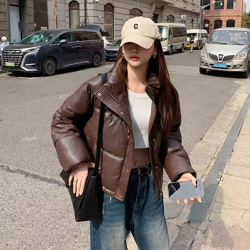 여성 웰론 숏패딩 이미지 2