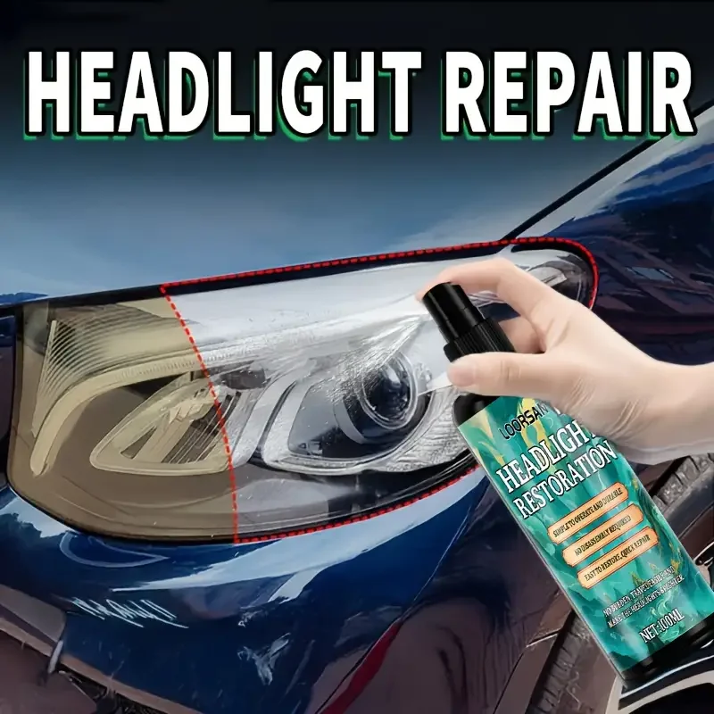 

Профессиональная жидкость для восстановления фар удаляет окисление, пожелтение и облегчение восстановления небольших царапин - повышает яркость