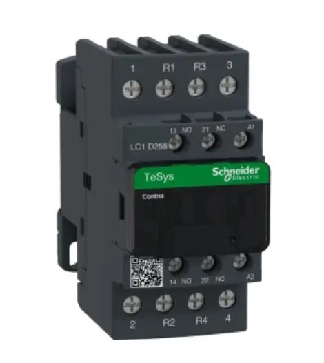 

LC1D258P7 TeSys D contactor - 4P(2 NO + 2 NC) - AC-1 - = 440 V 40 A - 230 V AC coil