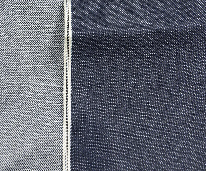 

11.5oz Slub White And Black Selvedge Denim Fabric Premium Selvage Jeans Fabric Suppliers Wholesale By The Yard Free Ship W286323