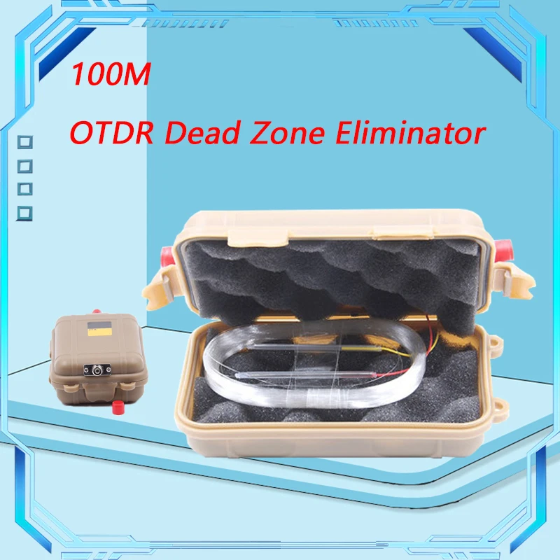 

100m OTDR Dead Zone Eliminator Fiber Rings SM 1310/1550nm Mini OTDR Launch Cable