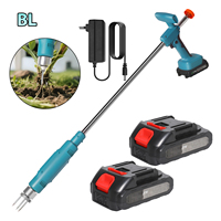 New Electric Stand Up Weed Puller Tool 20000RPM High-Torque Motor Battery Powered Garden Weeder 3-Claw Steel Head for Weeding