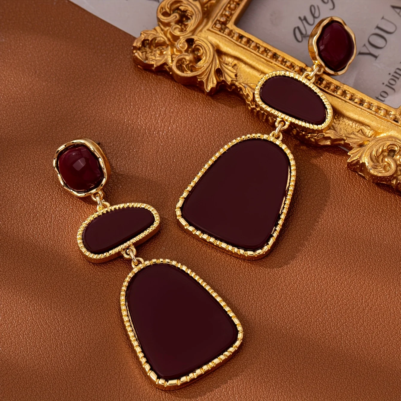A Pair of Light Luxury, Sexy, Trendy, Casual, and Versatile Women's Earrings