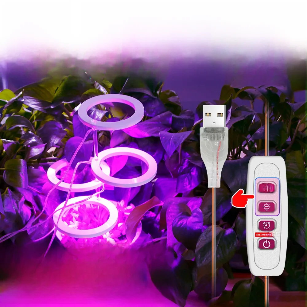 LED wachsen Licht Voll spektrum Phytolamp Zimmer pflanze Lampe Hydro ponik Blumen samen Anbau