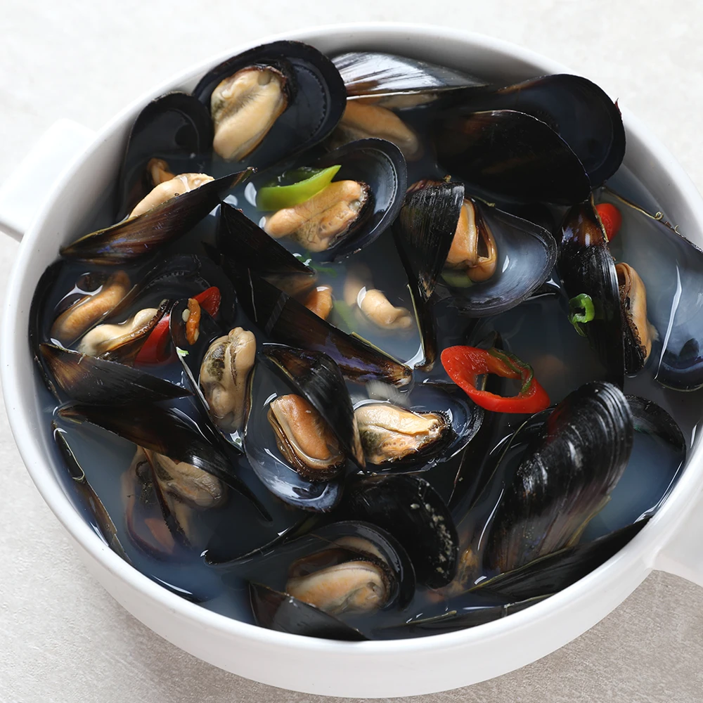 1kg of domestic mature mussels