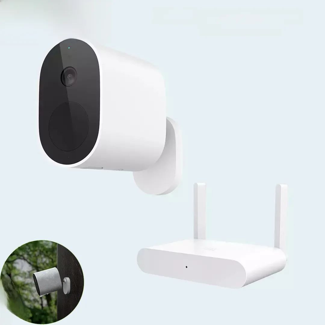 Xiaomi mijia app ip65 à prova dip65 água 5700mah bateria inteligente câmera ip ao ar livre hd 1080p