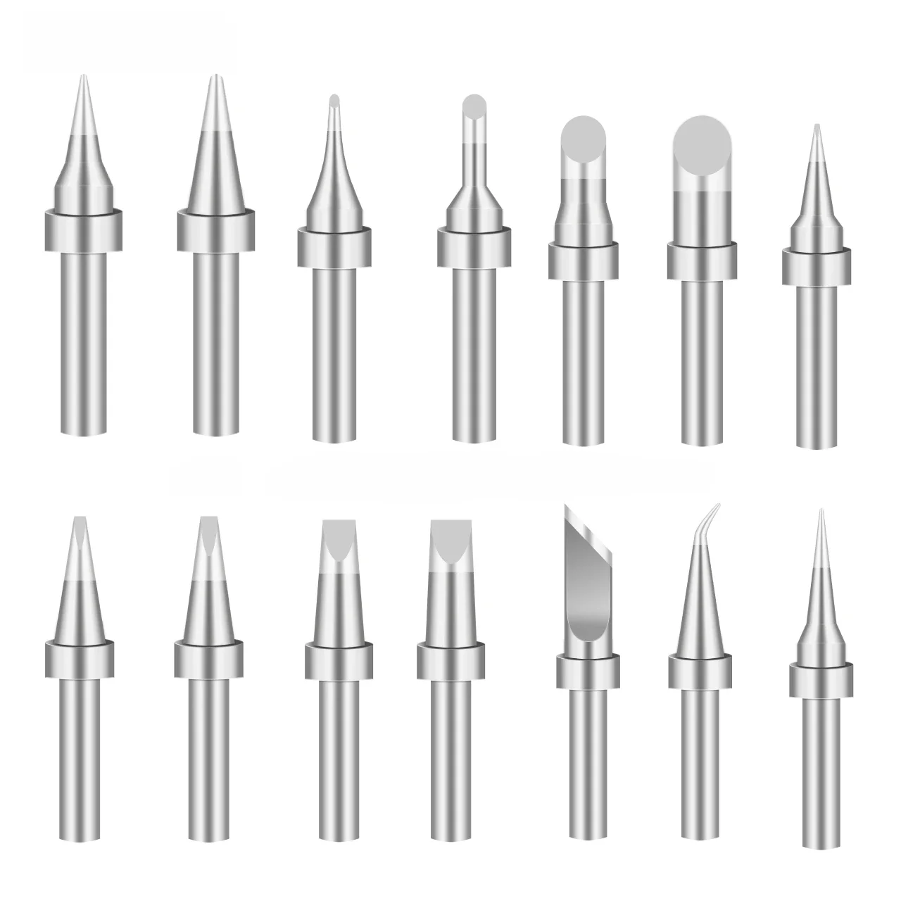 Handif 200 série 1.2D K LI 5D B J pointe pour fer à souder cuivre sans plomb pointe de fer à souder pour la réparation SMD IC outils de soudage