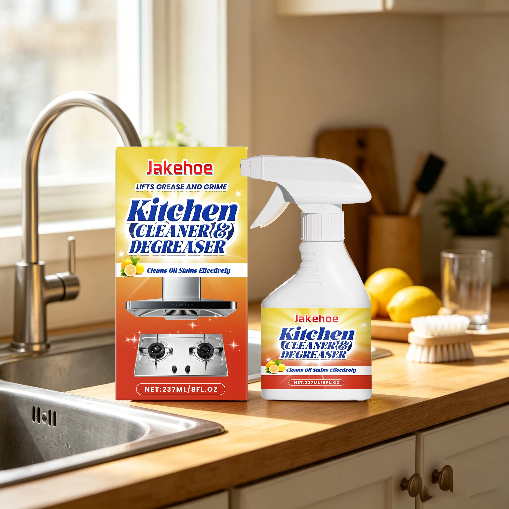 237ML Keukenreiniger Spray Fri - Commercial Kitchen Grease Cleaner recensie en prijs
