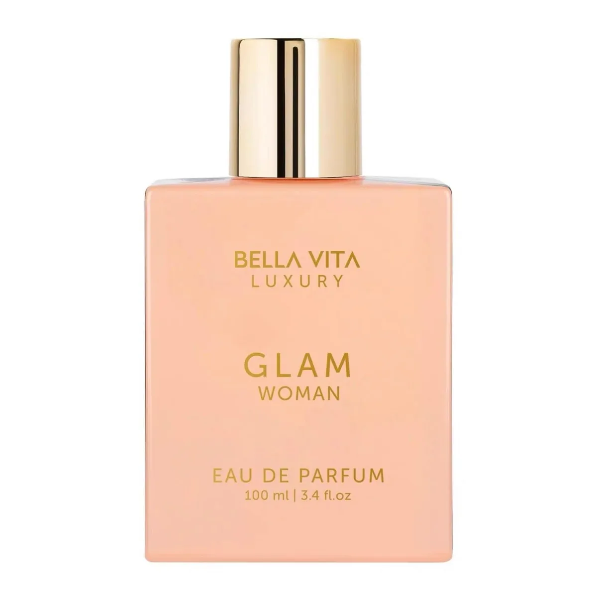 Bella Vita Luxury Glam Woman Eau de Parfum 100ml/3.4fl.oz | Citrus Fruity Jasmine Honey Patchouli Cedar Floral Woody Women Perfume