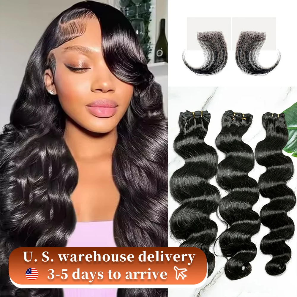 50g Human Natural Hair Extensions Body Wave Curly Bundle Human Hair Brazilian Human Hair Weavings 30Inch Wholesale Free Shipping