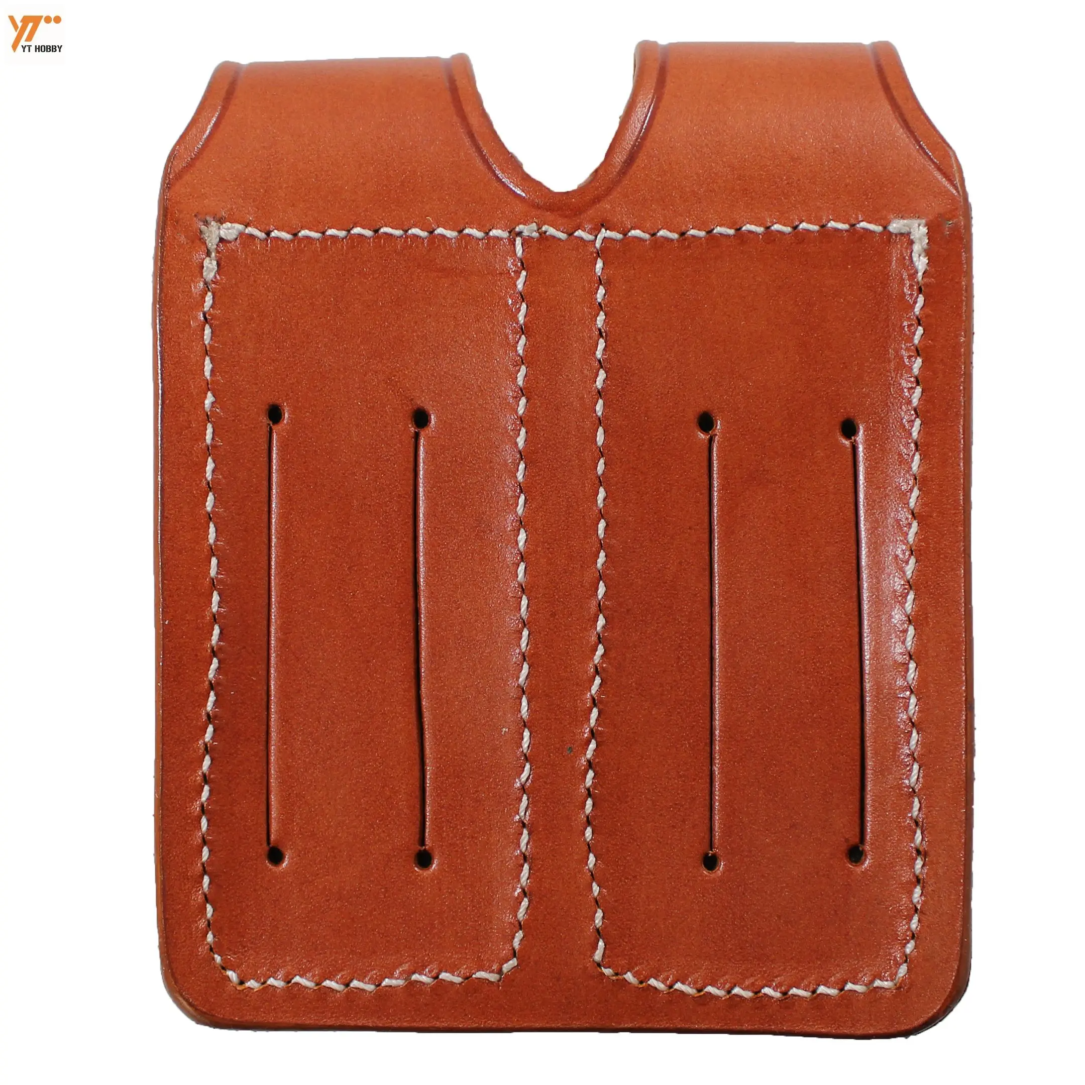 Real Leather Closed Type Double Mag Holster for Double Stack Mags, OWB Magazine Pouch For Taurus G2c, G2s, G3c