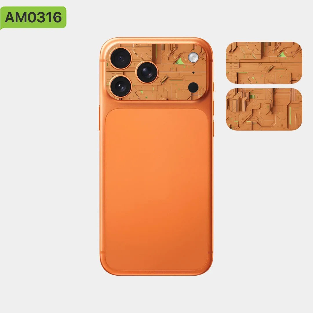 

Vinyl Camera Skin Wrap for iPhone 17 Pro / Pro Max – Nexa Skins CAM029 Collection