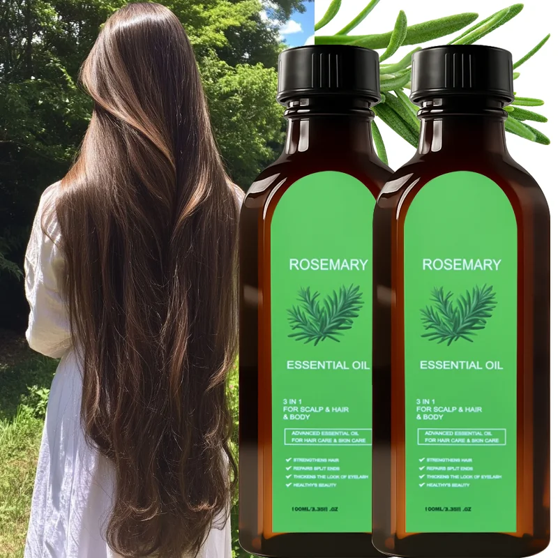 

Усовершенствованная версия 2.0-большая емкость, 100 мл, массаж головы с розмарином, уход за волосами, эфирное масло, ароматное масло листьев, подарок на день матери