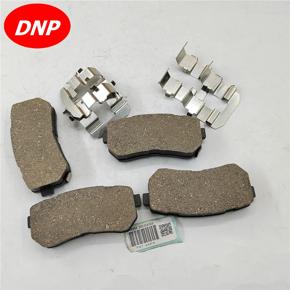 PAT Car Accessories Disc Brake Pad Set Rear For Hyundai Accent KIA II III I20 I30 Ix20 58302-1HA10