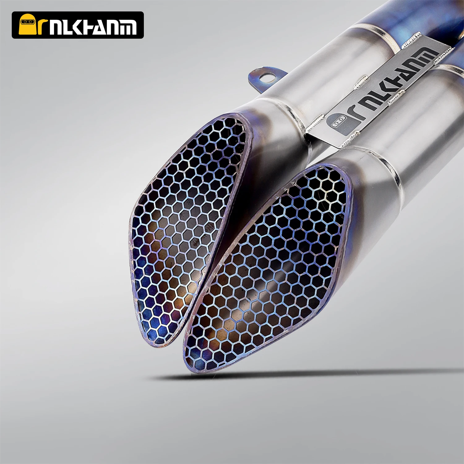 

For Z900 z900 NlkHanm Ti. Alloy honeycomb Forged motorcycle Exhaust Kit slip on racing line escape moto modified for Ninja Z900
