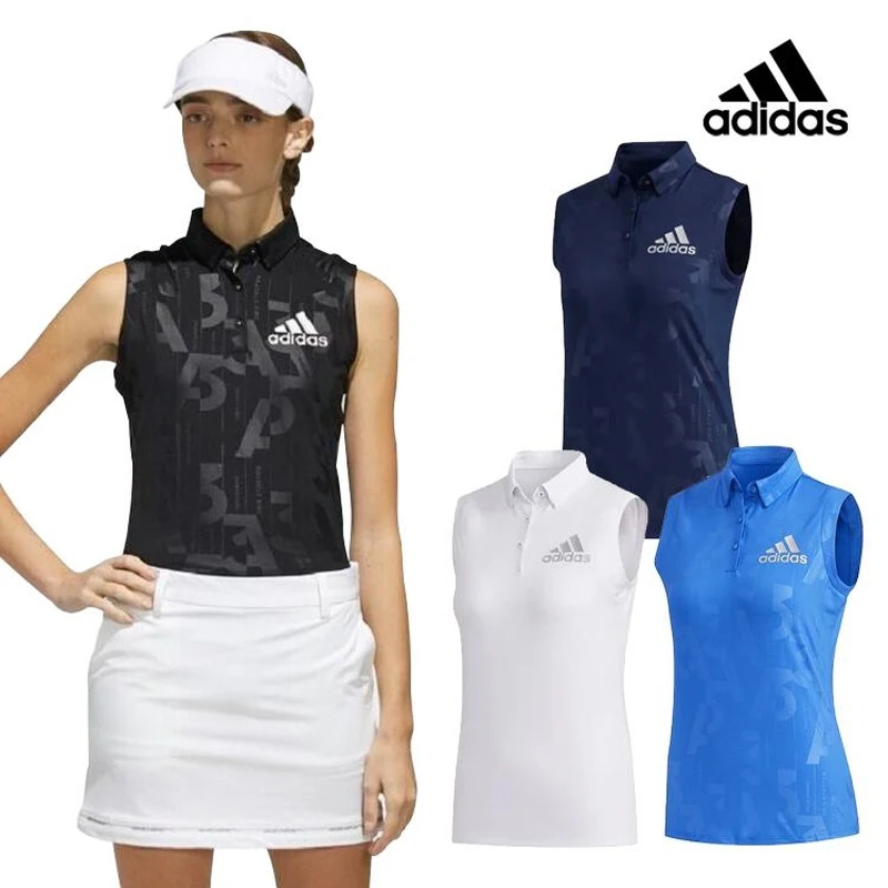 Aadidas Golf Women Sleeving Sleeleback Nati Shirt