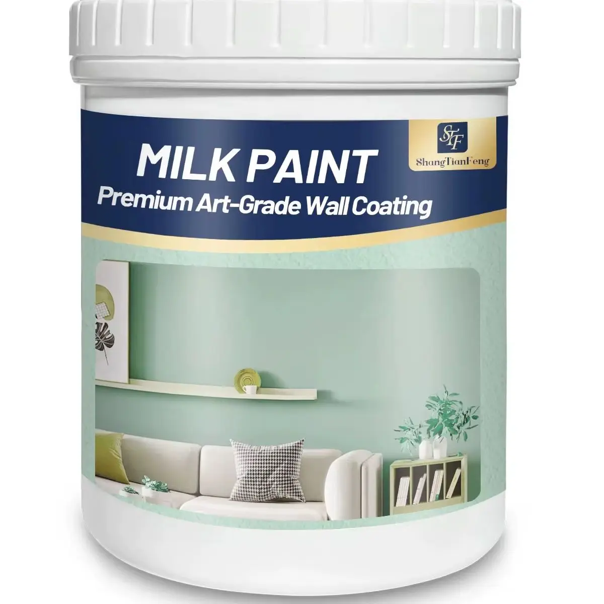 طلاء من جلد الخراف بالرماد المشمش السيروولي سعة 1 جالون للجدران الداخلية - تركيبة عالية الأداء