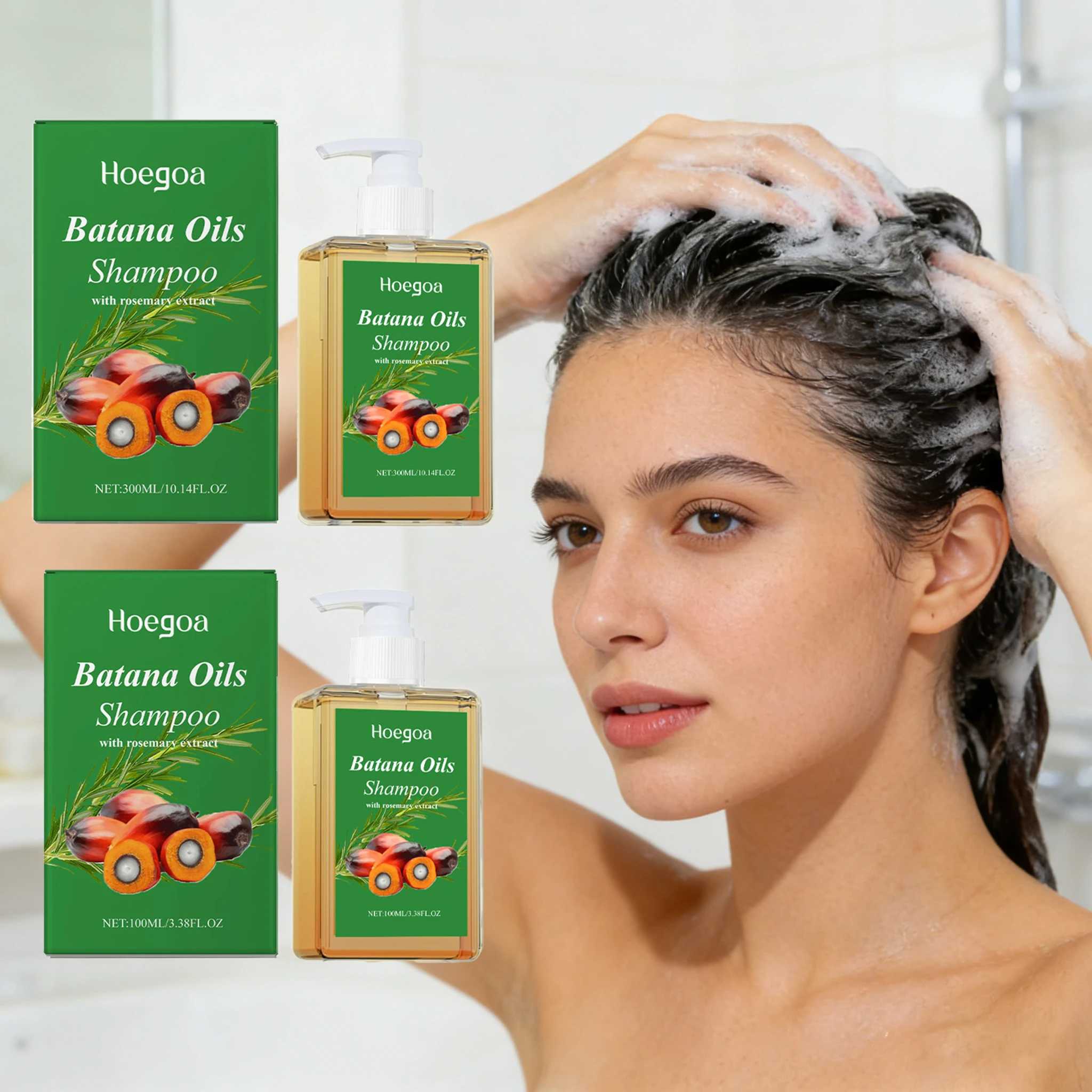 

Шампунь для волос с маслом розмарина и батаны: нежная формула, очищение, питание кожи головы, контроль жирности, разглаживание, укрепление волос