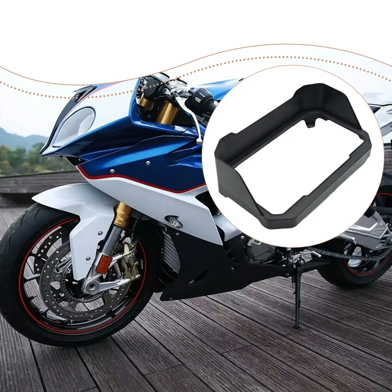 

Motorcycle Display Visor Glare Cover Accessories Anti Glare for 250NK Simple Installation Professional w Protective Film