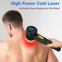 5W Class Iv Deep Tissue Laser Therapy for Diabetic Neuropathy Bulging Disc Anti-inflammation Painaway 10x980nm+5x905nm+10x808nm