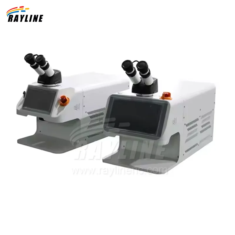 New Mini Laser Welding Machine For Jewelry Ring Pendant Touch Screen Laser Solder Welder With CCD Microscope 60W/100W/150W/200W