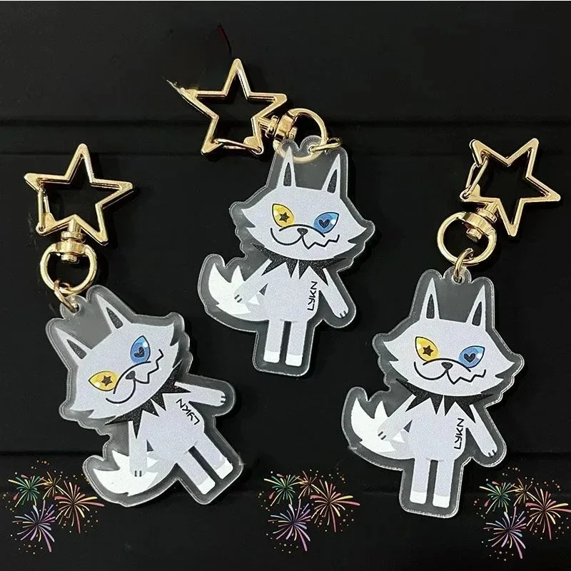 Thai Boy Band LYKN Lycan Lykyou Cosplay porte-clés unisexe Kawaii alliage acrylique pendentif porte-clés porte-clés sac accessoires accessoire cadeau