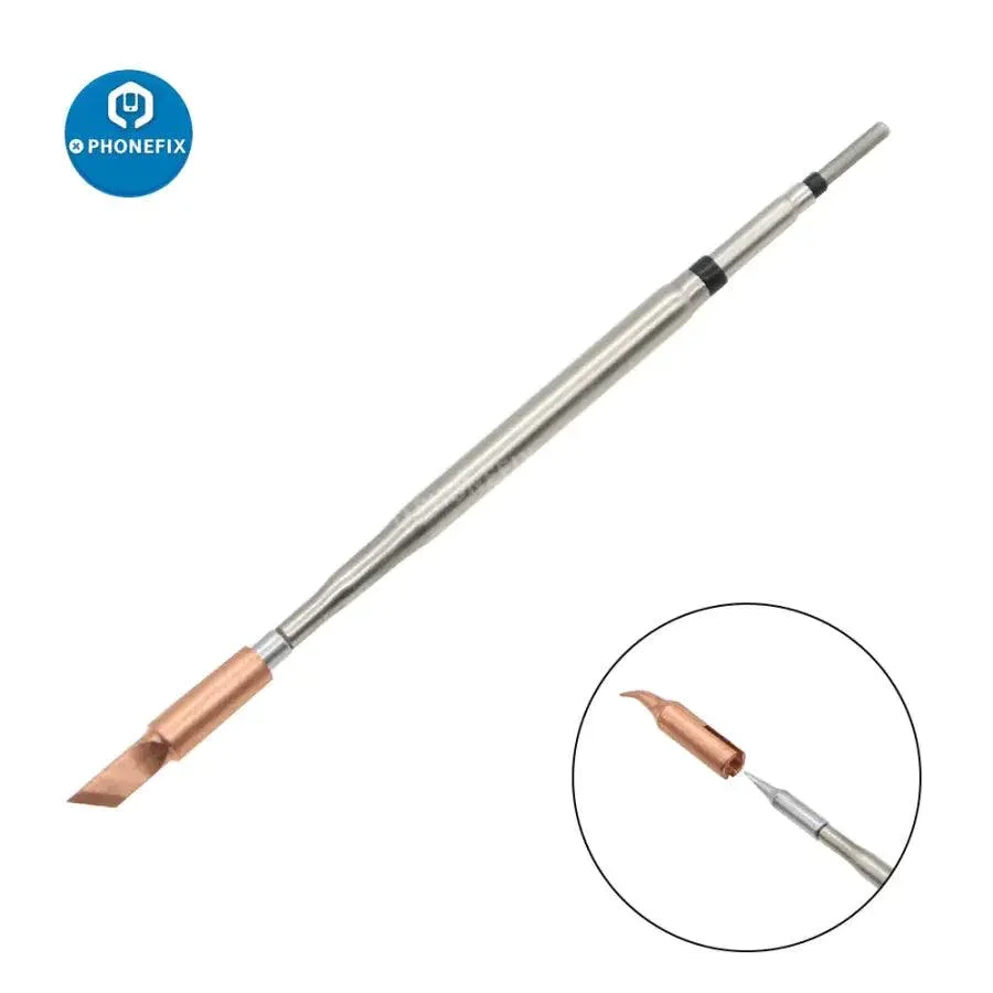 

Replaceable Electric Soldering Iron Head for Recovering Dead C115/245/210 Soldering Tip Refresher Damaged Oxidized Soldering Tip